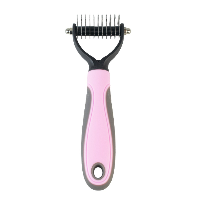 De-Shedding Pet Grooming Brush for Dogs & Cats