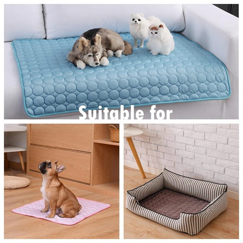 Ice Silk Cooling Mat for Dogs