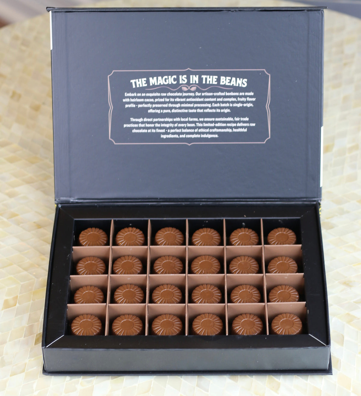 Rawmio Coconut Milk Chocolate Bonbons, 24ea