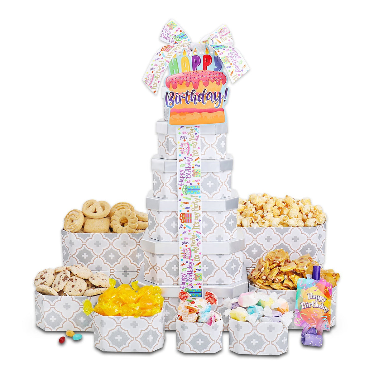Birthday Celebrations Gift Tower