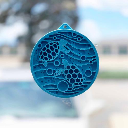 Turtle eMat-Mini Lick Mat with Suction Cups - Small Dogs & Cats