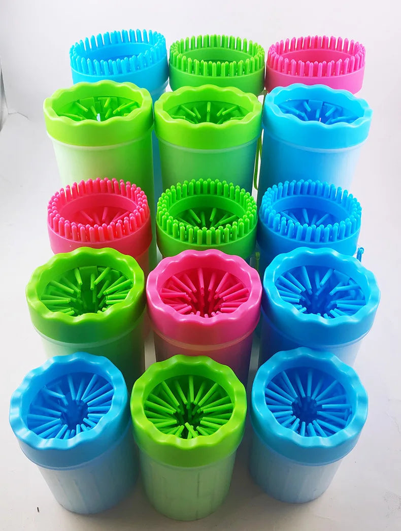 Pet Paw Cleaning Cup – Portable Silicone Dog & Cat Foot Washer | Removable Mud Cleaner (S/L/XL Sizes)