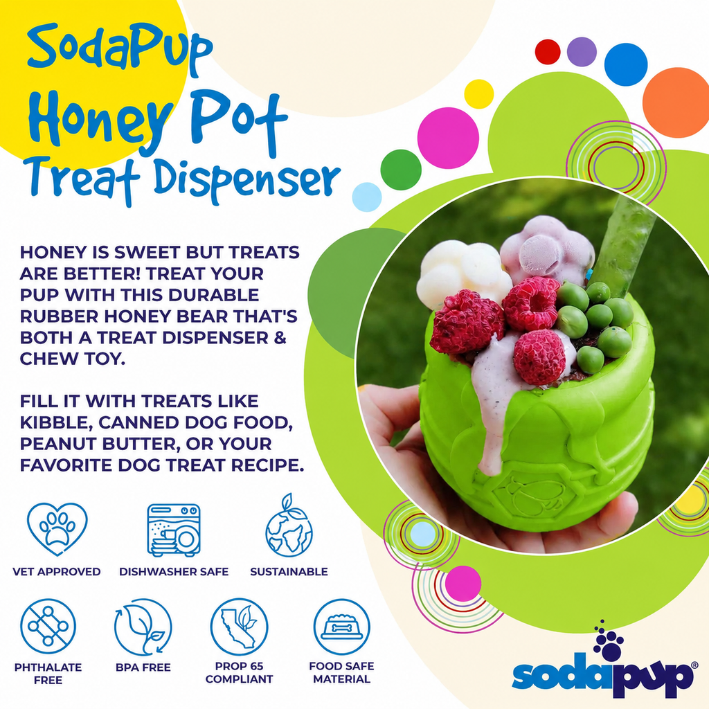 Honey Pot Dog eCup Treat Dispenser