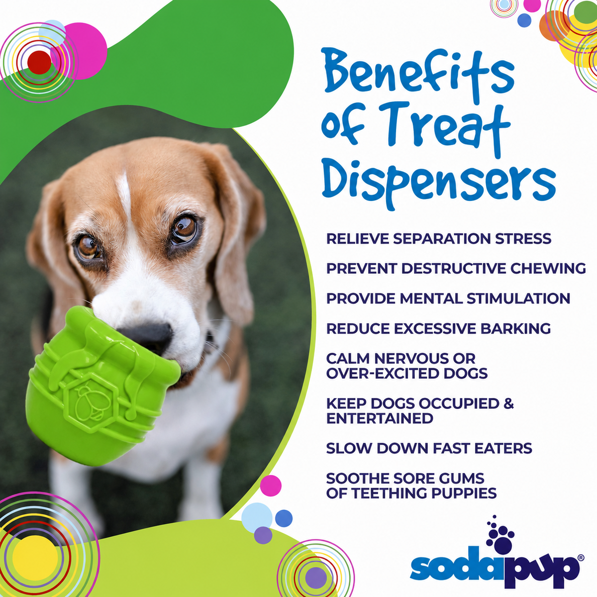Honey Pot Dog eCup Treat Dispenser
