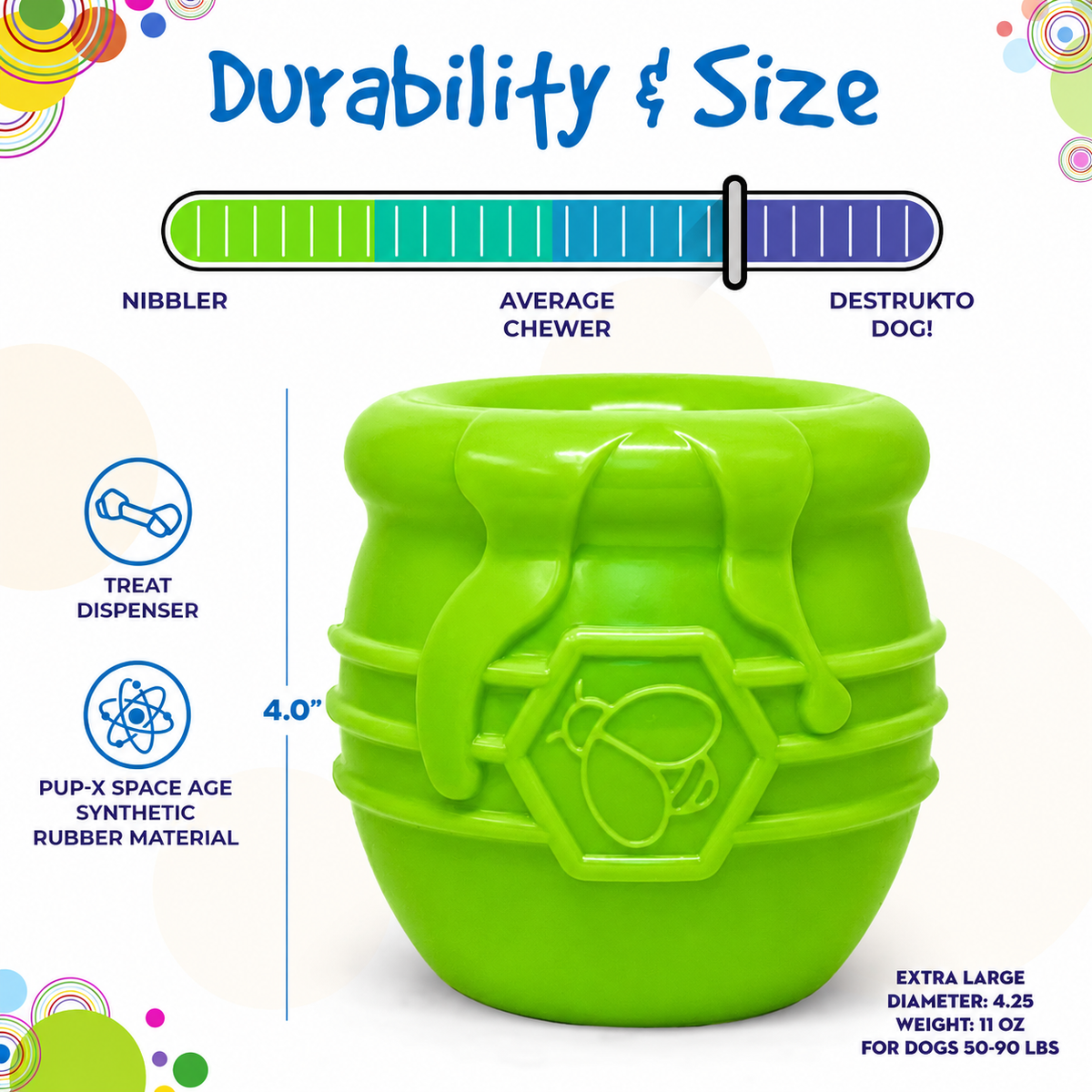 Honey Pot Dog eCup Treat Dispenser