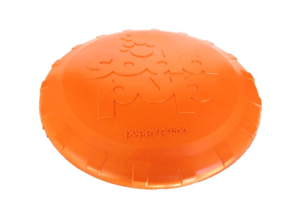 Bottle Top Flyer Rubber Frisbee for Dogs