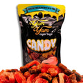 Bag of Yum Yum Candy Shop chamoy gummy mix with colorful label